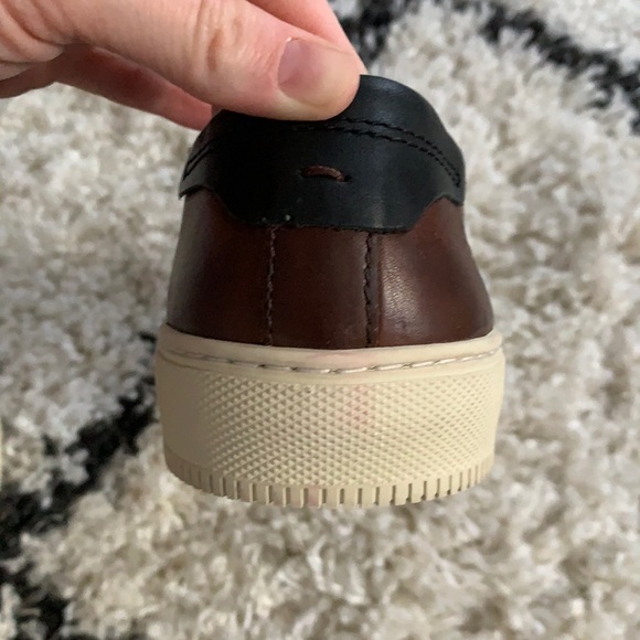 NWOT Frye leather slip on sneakers - Picture 5 of 13